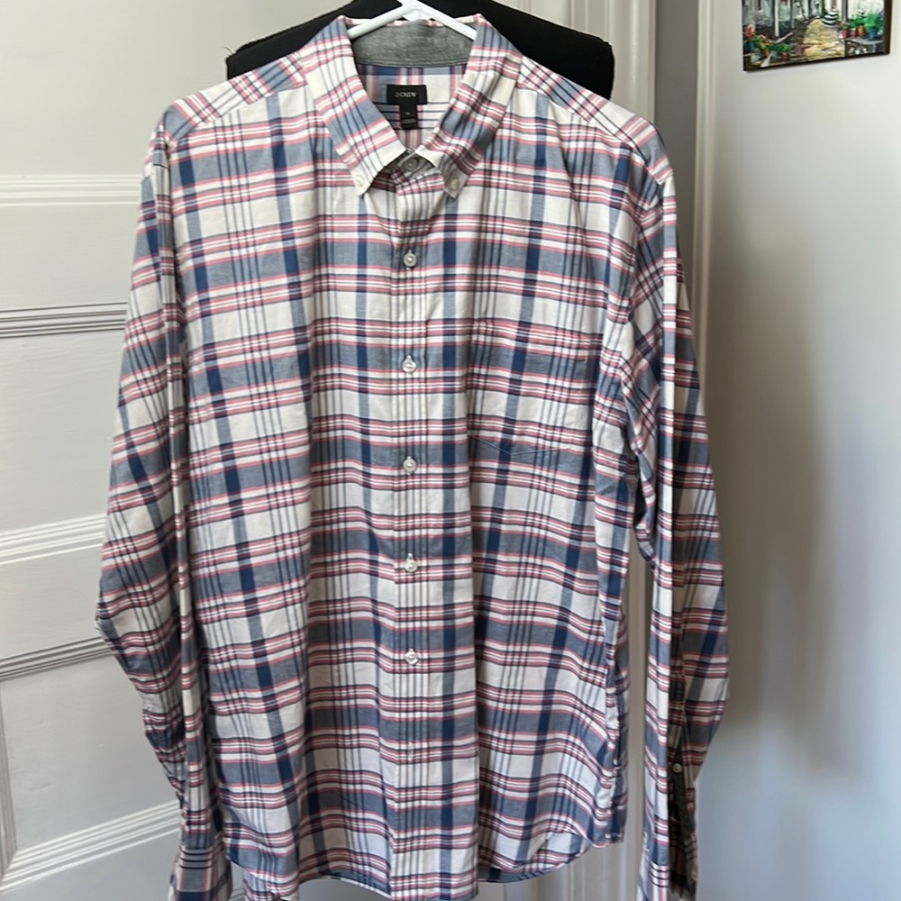 J‎ CREW MENS BUTTON DOWN SIZE XL